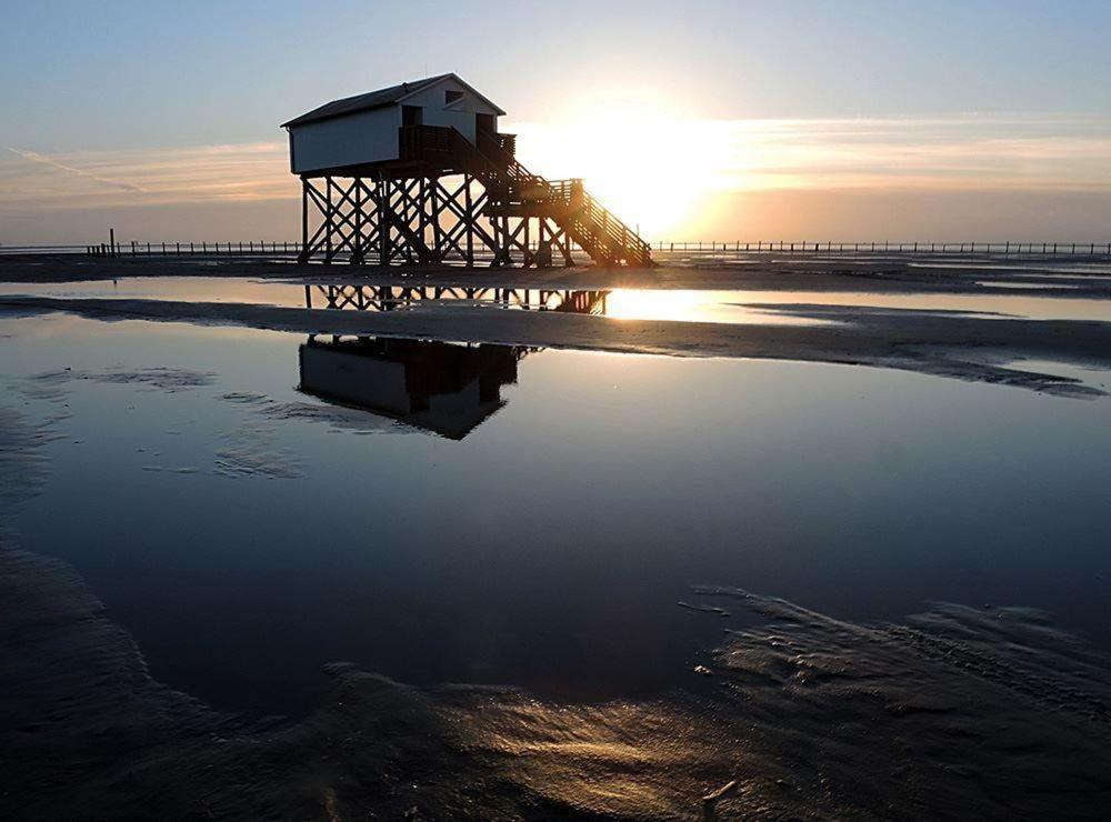 Appartamento Haus-Boehler-Landstrasse-Whg-01 Sankt Peter-Ording Esterno foto